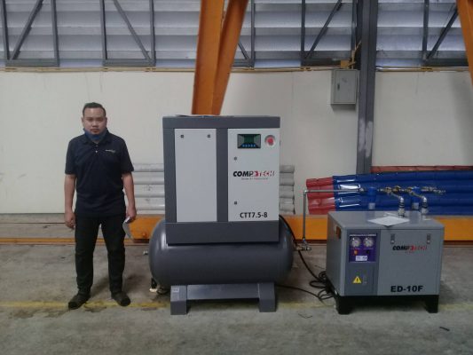 CTT,ED-10F ปั๊มลม,เครื่องทำลมแห้ง,air dryer,air compressor
